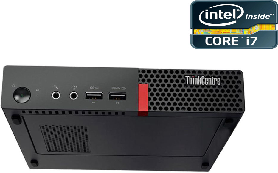 NCS Intel Core i7 (6th Gen) [8MB Cache, Up to 4.00 GHz] ThinkCentre Micro CPU [EYC] Core™ i7 - 6700 (32 GB RAM/Intel HD 530 4K Graphics/1 TB SSD Capacity/Windows 11 Pro) Mini Gaming Tower with MS Office image 1