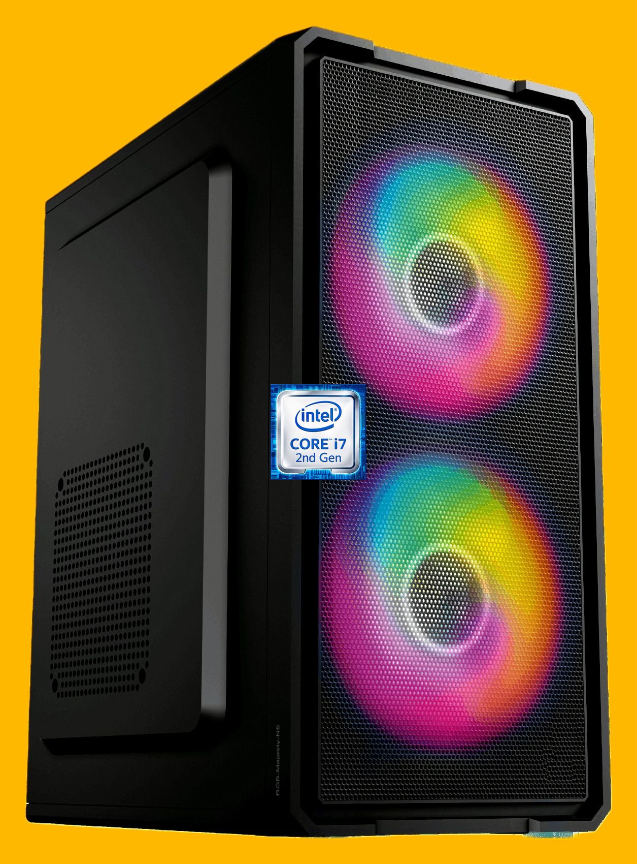 ShopSmart Intel Core i7 (2nd Gen) Processor [8MB Smart Cache, 3.40 GHz] [ETU-N5] Core i7 - 2600 Processor | Gaming PC | RGB-Majesty-N5 (8 GB RAM/Intel Ultra HD Graphics/256 GB SSD Capacity/Windows 11 Pro) Mini Gaming Tower with MS Office-image-37
