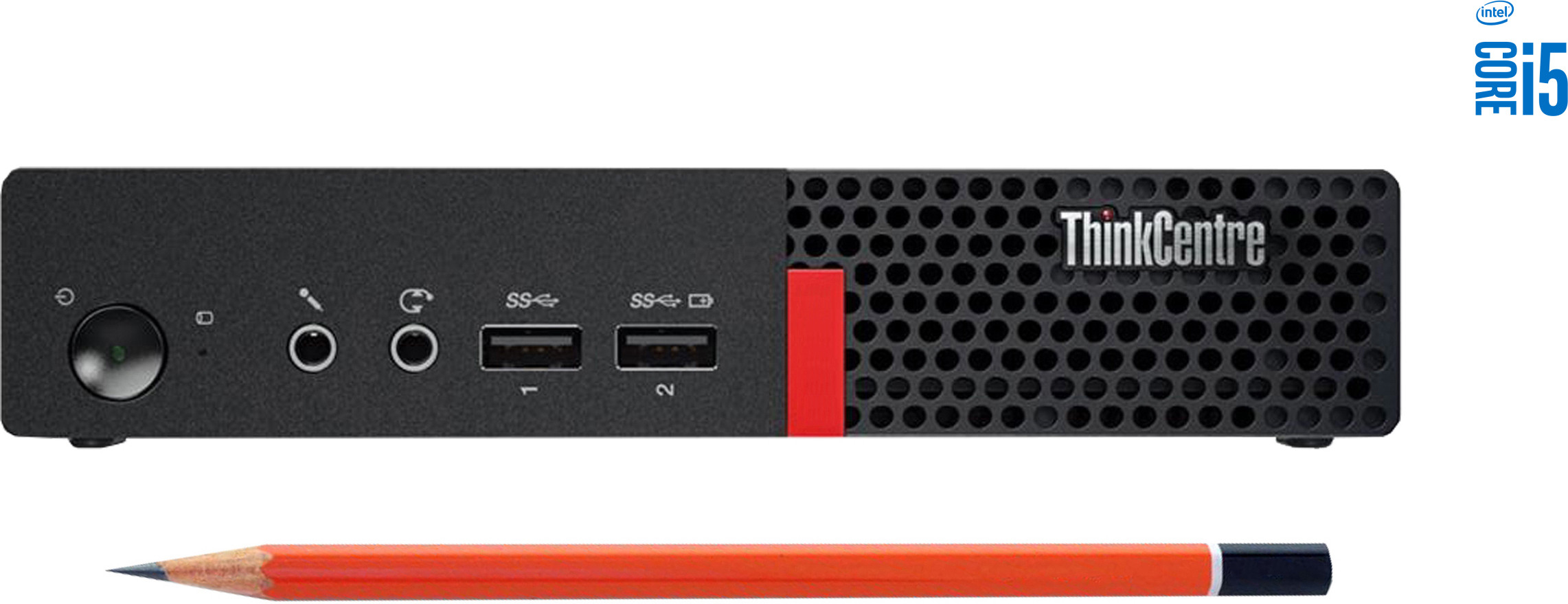 NCS (NIDHI COMPUTER SOLUTIONS) ThinkCentre Micro PC - Intel® Core™ i5-6500 [8GB RAM/256GB SSD/1024GB HDD] [CRF] Lenovo® - Intel Core i5-6500 [4 Cores, 4 Threads] (8 GB RAM/Intel® Ultra HD 4K Graphics/1024 GB Hard Disk/256 GB SSD Capacity/Windows 11 Pro) Mini Gaming Tower with MS Office image 1