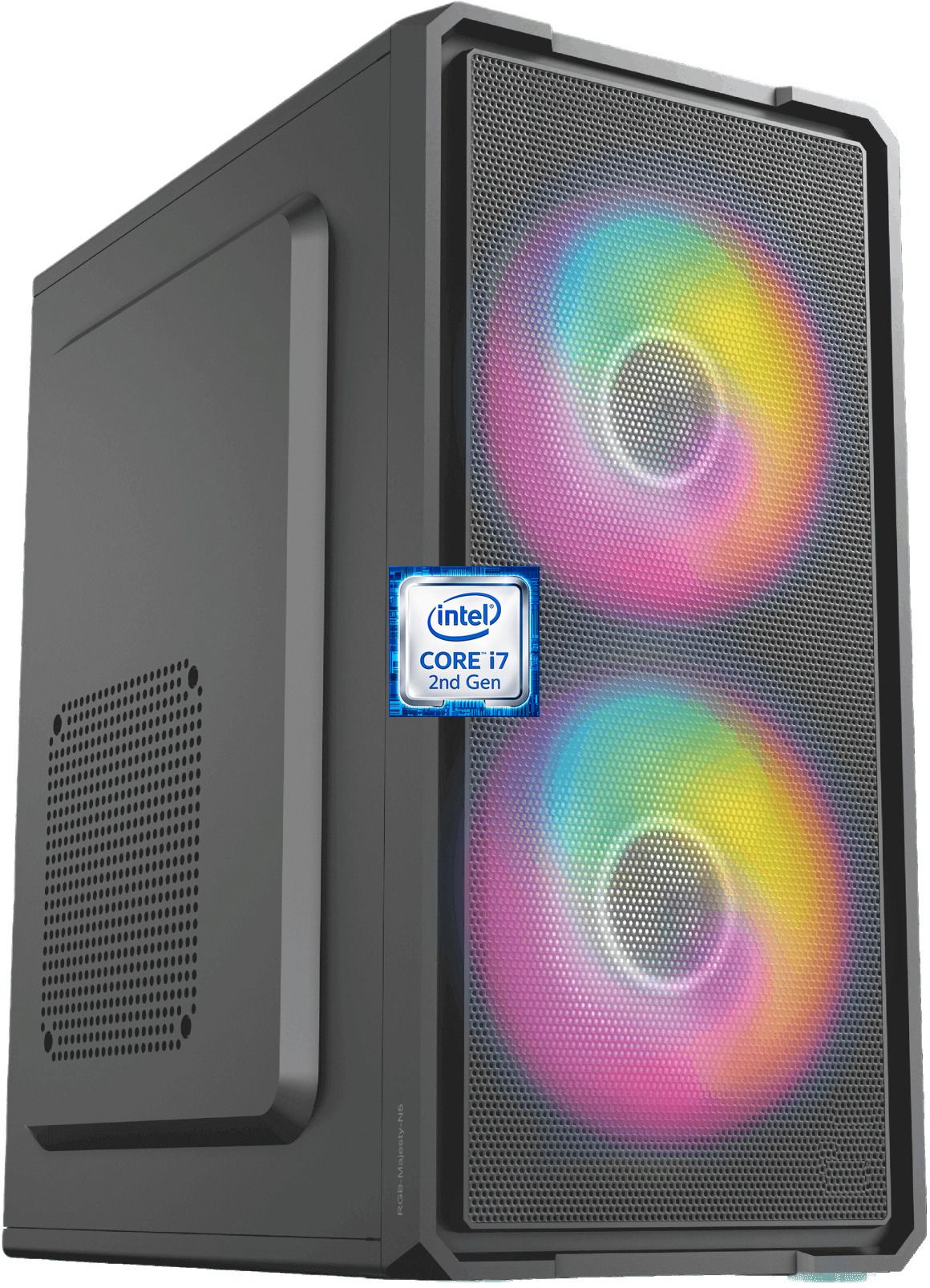Shop New Intel® Core™ i7 (2nd Gen) Processor [4 Cores, 8 Threads] [BNO-N5] RGB-Majesty-N5 | Gaming PC | Intel® Core™ i7 - 2600 Quad Core Processor (8 GB RAM/Intel® Ultra HD 2000 Graphics/256 GB SSD Capacity/Windows 11 Pro) Gaming Tower with MS Office-image-44