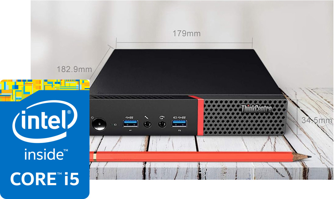 BESTYLISH ThinkCentre Tiny PC | i5-6500 Processor [6MB Smart Cache, 3.20 GHz] | S/N: BHQNQ ThinkCentre Tiny PC - Intel® Core™ i5-6500 Processor [6MB Cache, 3.20GHz] (16 GB RAM/Intel® HD 530 Graphics/512 GB SSD Capacity/Windows 11 Pro) Mini Tower with MS Office image 1