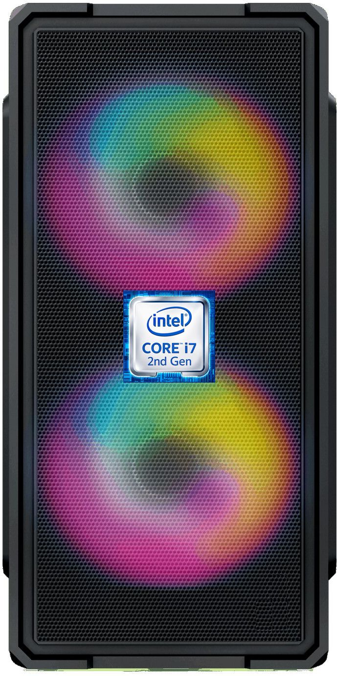 M-SAIF Core i7 (2nd Gen) Quad Core Processor [8MB Cache, Up to 3.80 GHz] [BVN-N5] Intel® Core™ i7-2600 Quad Core Processor | Gaming PC with RGB Fans (8 GB RAM/Intel Ultra HD 2000 Graphics/256 GB SSD Capacity/Windows 11 Pro) Mini Tower with MS Office-image-27