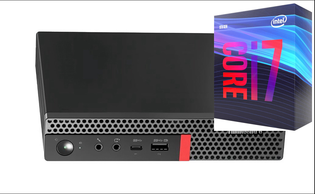 Longan ThinkCentre Mini PC | Core i7-9700 Processor [ZYD] Intel® Core™ i7 - 9700 [8 Cores, 8 Threads, Upto 4.70 GHz] (32 GB RAM/Intel® UHD 630 Graphics/1 TB SSD Capacity/Windows 11 Pro) Mini Gaming Tower with MS Office image 1