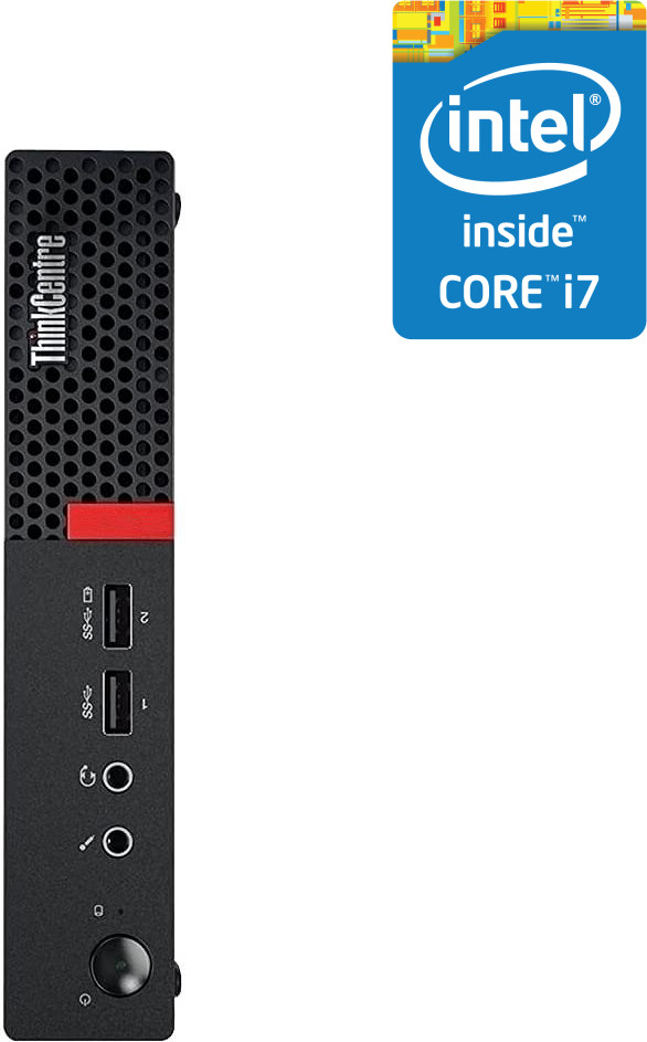 NCS Core i7-6700 Processor [4 Cores, 8 Threads, 3.40 GHz] - ThinkCentre CPU [OIX] Lenovo Mini PC - Intel® Core™ i7 (6th Generation) [4 Cores, 8 Threads] (32 GB RAM/Intel UHD 4K Graphics/1 TB SSD Capacity/Windows 11 Pro) Microtower with MS Office image 1