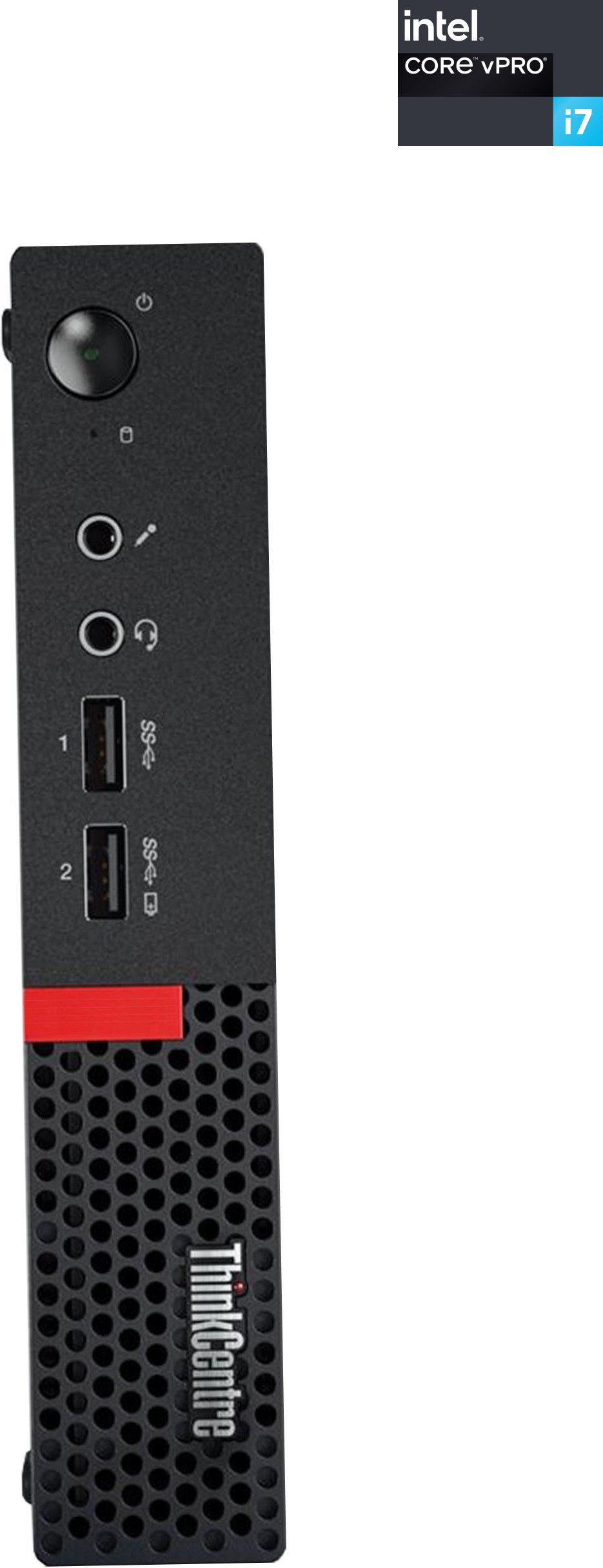 NCS Core™ i7 (6th Gen) [4 Cores, 8 Threads, 3.40 GHz] - ThinkCentre Tiny PC [NFK] Tiny PC - Intel Core i7-6700 Processor [4 Cores, 8 Threads] (32 GB RAM/Intel® UHD 4K Graphics/1 TB SSD Capacity/Windows 11 Pro) Mini Gaming Tower with MS Office image 1