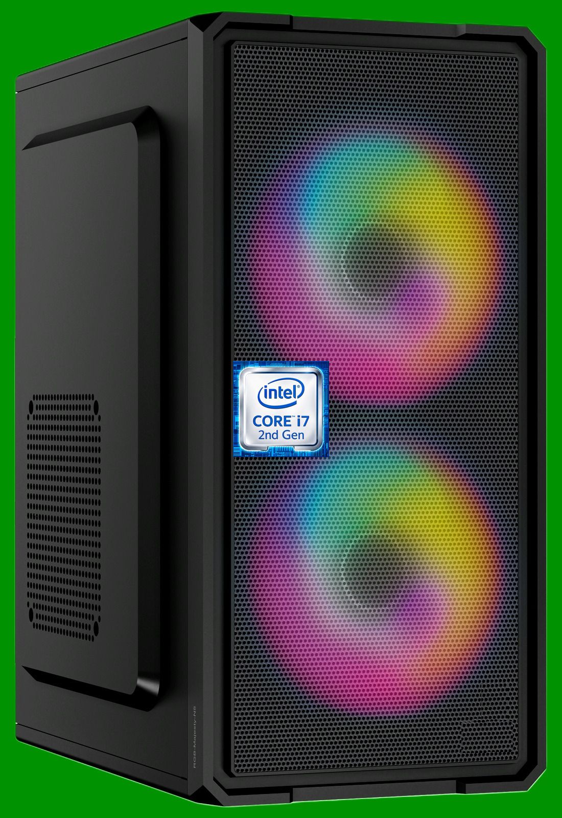 Longan Core i7 (2nd Gen) Quad Core Processor [EZN-N5] Gaming PC | RGB-Majesty-N5 | Intel Core i7-2600 Quad Core Processor (8 GB RAM/Intel® UHD 2000 Graphics/256 GB SSD Capacity/Windows 11 Pro) Mini Tower with MS Office-image-41