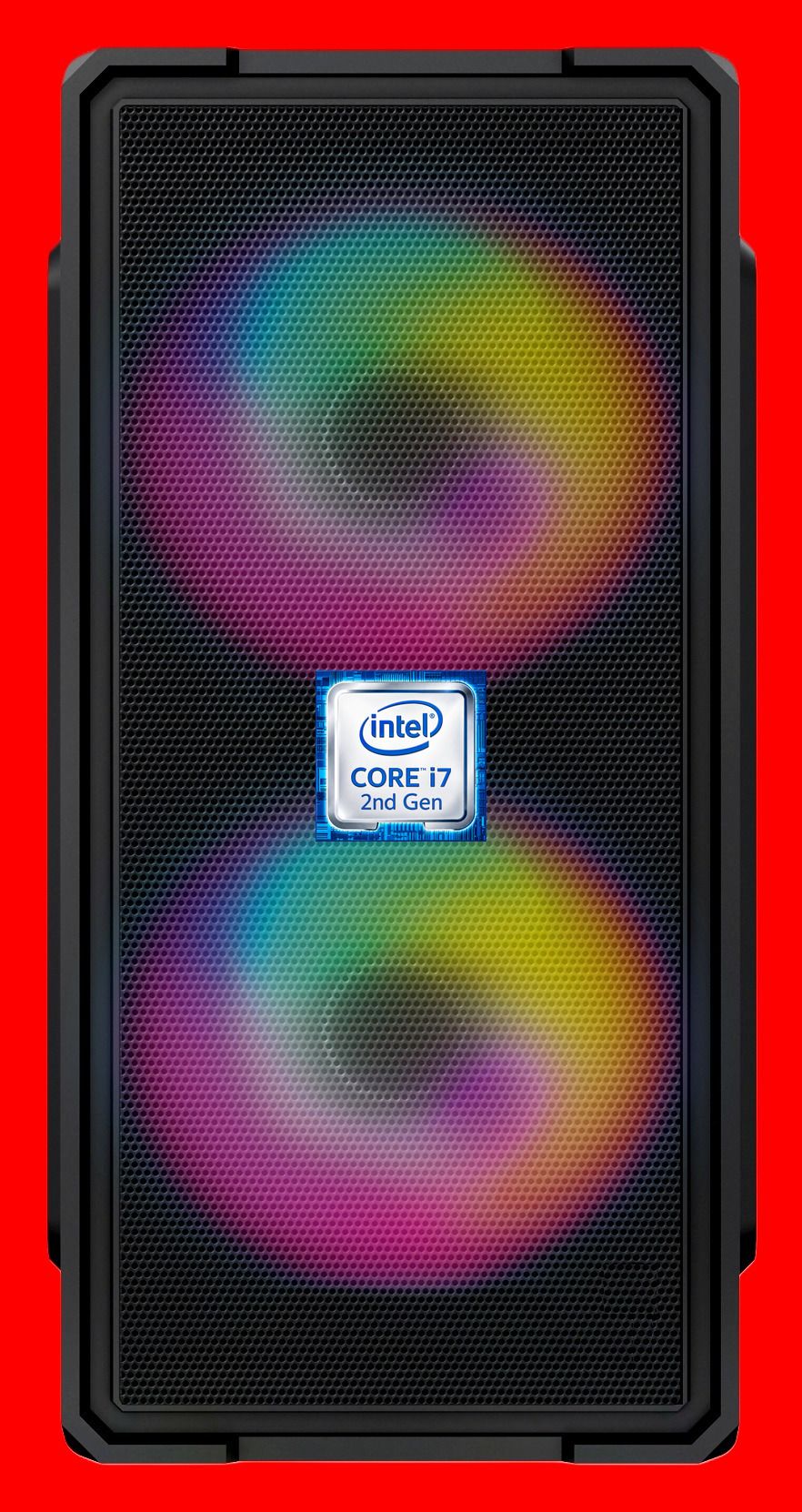 Longan Intel Core i7 - 2600 Processor [8MB Cache, 3.40 GHz] [KEV-N5] Gaming Computer with RGB Fans | Core™ i7-2600 Quad Core Processor (8 GB RAM/Intel HD 2000 Graphics/256 GB SSD Capacity/Windows 11 Pro) Mid Tower with MS Office-image-45