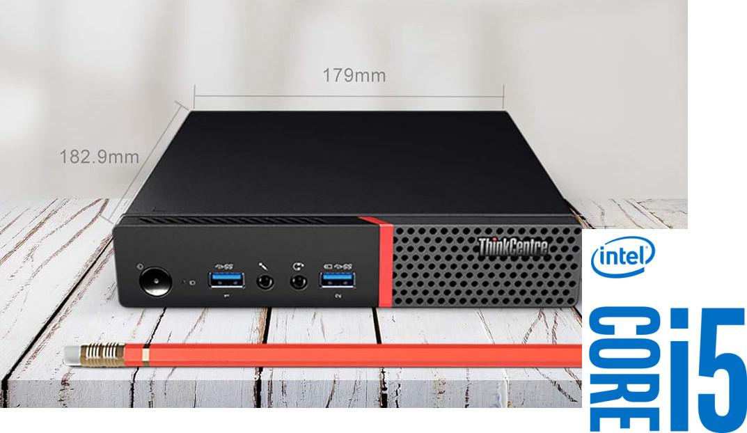 BESTYLISH ThinkCentre Tiny PC | i5-6500 Processor [6MB Smart Cache, 3.20 GHz] | S/N: BHBYF ™ | Lenovo Tiny PC Intel® Core™ i5 Processor (6th Gen) (16 GB RAM/Intel? HD 530 Graphics/512 GB SSD Capacity/Windows 11 Home (64-bit)) Mini Tower with MS Office image 1