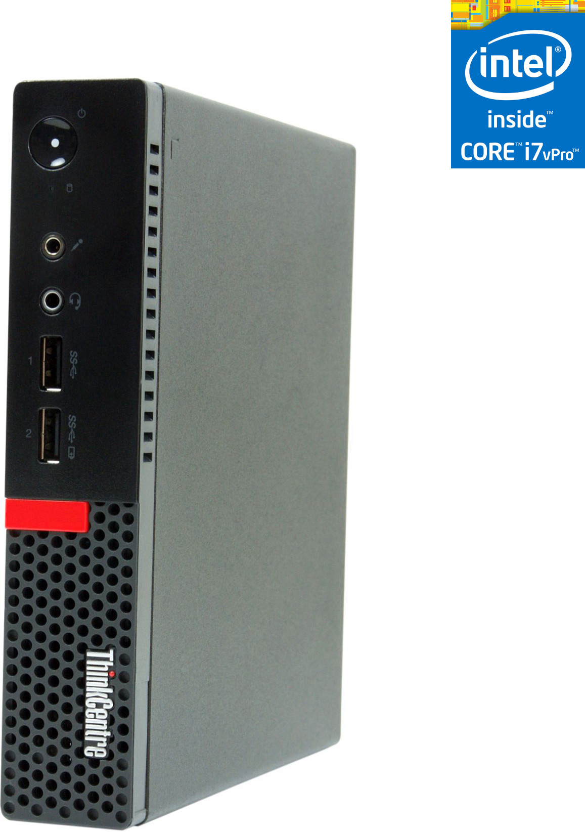 NCS Core™ i7 - 6700 [4 Cores, 8 Threads, 3.40 GHz] - ThinkCentre Tiny Desktop [CBJ] Lenovo Tiny PC - Intel Core i7 (6th Gen) [4 Cores, 8 Threads] (32 GB RAM/Intel® UHD 530 Graphics/1 TB SSD Capacity/Windows 11 Pro) Microtower with MS Office image 1