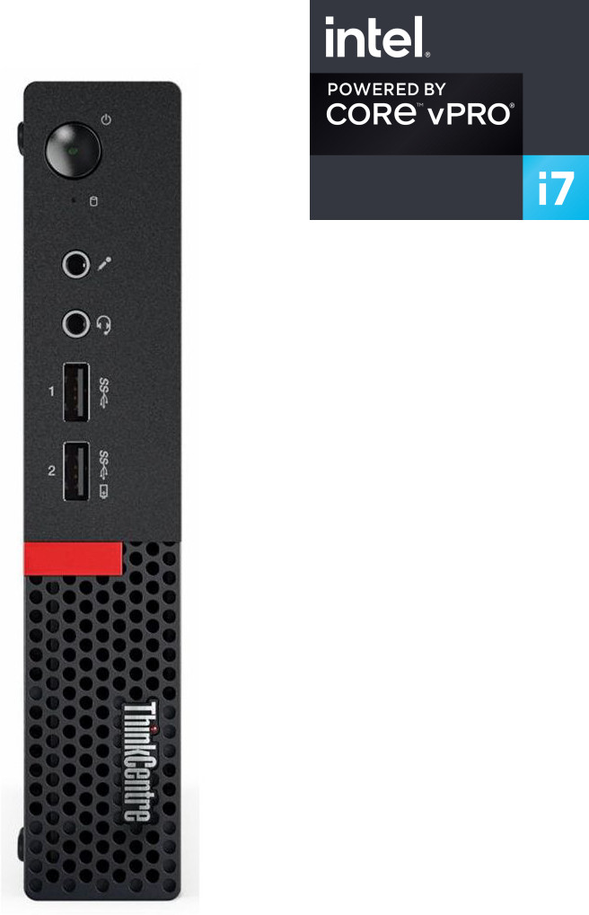 NCS Intel Core i7 - 6700 - ThinkCentre Tiny Desktop [YXD] Core™ i7 (6th Gen) Processor [8MB Cache, Up to 4.00 GHz] - LENOVO Tiny PC (32 GB RAM/Intel® HD 530 4K Graphics/1 TB SSD Capacity/Windows 11 Pro) Gaming Tower with MS Office image 1
