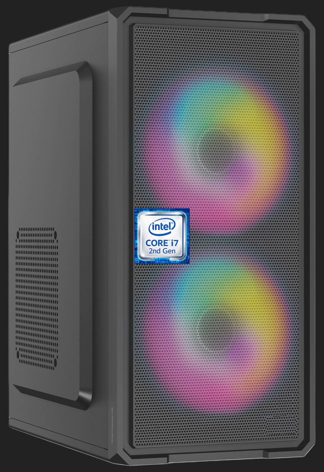 Safal Kisan Core™ i7 (2nd Gen) Quad Core Processor [DQV-N5] RGB-Majesty-N5 | Gaming PC | Core i7-2600 Processor (8 GB RAM/Intel Ultra HD 4K Graphics/256 GB SSD Capacity/Windows 11 Pro) Mid Tower with MS Office-image-44