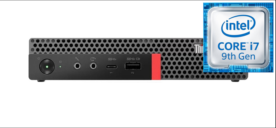 NCS (NIDHI COMPUTER SOLUTIONS) ThinkCentre Mini Desktop | Core™ i7-9700 [12M Cache, Up to 4.70 GHz] [WQF] Intel® Core™ i7 (9th Gen) [8 Cores, 8 Threads, Upto 4.70 GHz] (32 GB RAM/Integrated Intel® UHD 4K 630 Graphics/1 TB SSD Capacity/Windows 11 Pro) Microtower with MS Office image 1