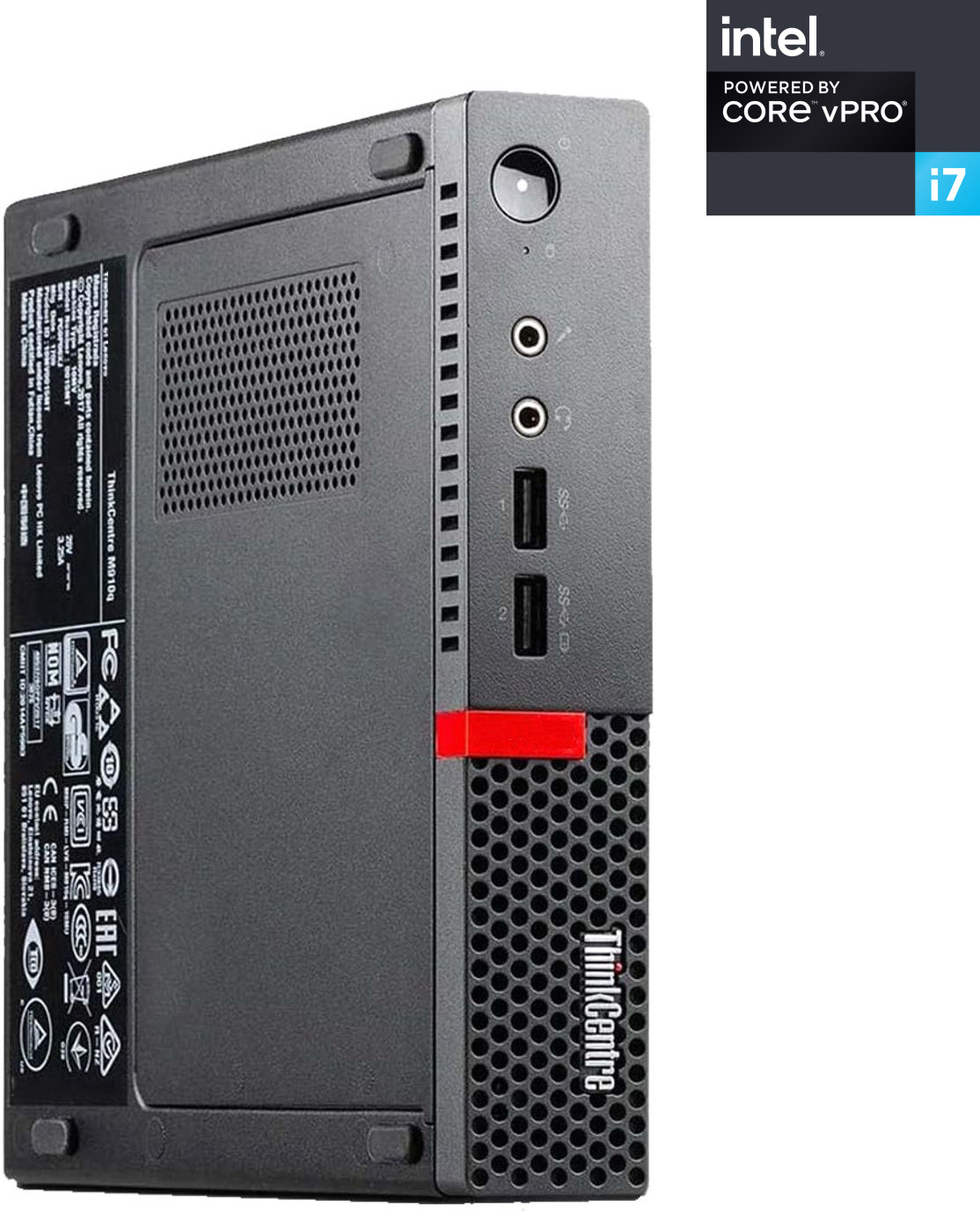 NCS Intel Core i7 (6th Gen) [4 Cores, 8 Threads, 3.40 GHz] - CPU [GYE] LENOVO Mini PC - Core™ i7 - 6700 [4 Cores, 8 Threads] (32 GB RAM/Intel® HD 530 Graphics/1 TB SSD Capacity/Windows 11 Pro) Microtower with MS Office image 1