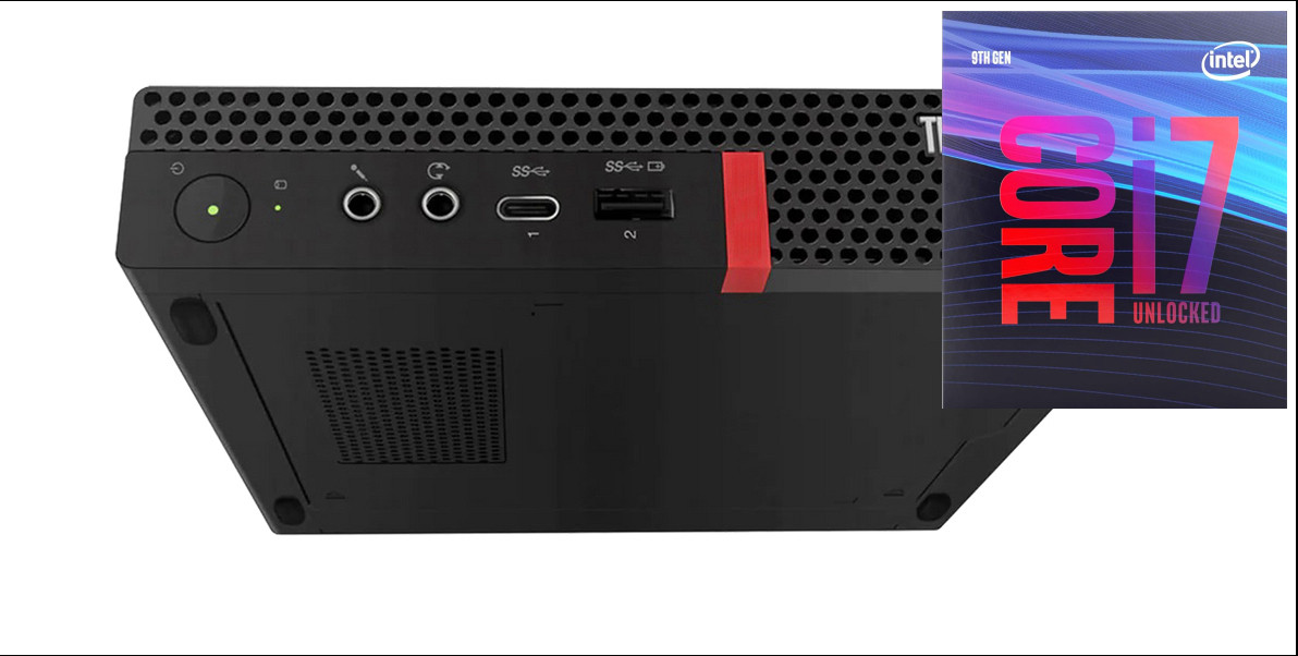 NICE COMPUTERS ThinkCentre Tiny PC | Core i7 (9th Gen) [12M Cache, Up to 4.70 GHz] [SNQ] Intel Core i7 (9th Generation) Octa-Core (32 GB RAM/Intel® Ultra HD 630 Graphics/1 TB SSD Capacity/Windows 11 Pro) Gaming Tower with MS Office image 1
