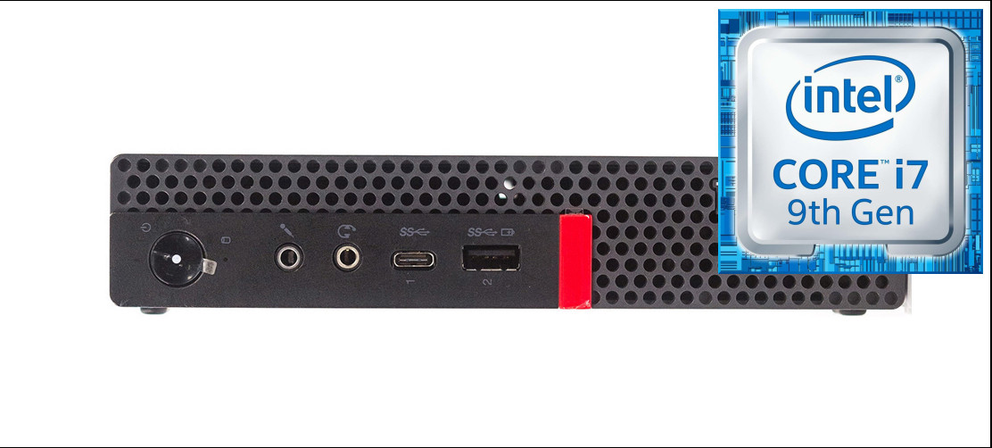 Hayyo Core™ i7-9700 | ThinkCentre Mini PC [CAW] Intel Core i7-9700 Processor (32 GB RAM/Intel® UHD 630 Graphics/1 TB SSD Capacity/Windows 11 Pro) Mini Gaming Tower with MS Office image 1