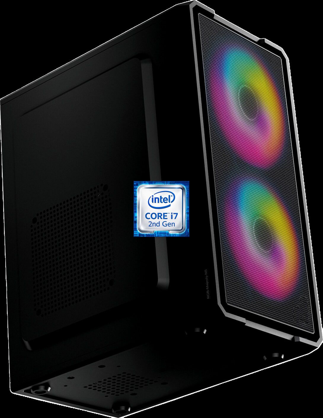 DG TECH Core™ i7-2600 Processor [4 Cores, 8 Threads, Up to 3.80 GHz] [CZM-N5] Core™ i7 - 2600 Processor | Dual RGB Fans (8 GB RAM/Intel UHD 4K Graphics/256 GB SSD Capacity/Windows 11 Pro) Mini Gaming Tower with MS Office-image-23