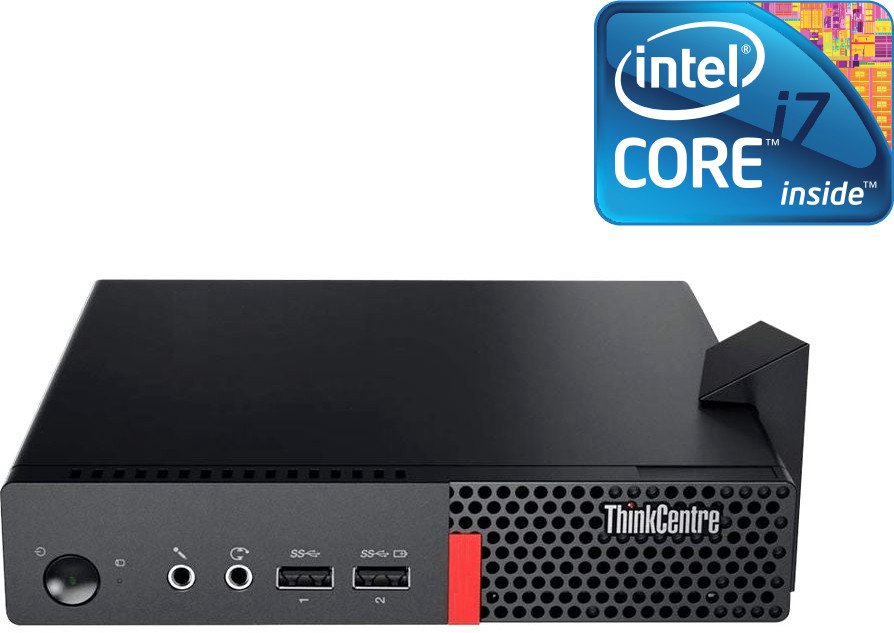 NCS (NIDHI COMPUTER SOLUTIONS) Core™ i7 (6th Gen) [8MB Cache, Up to 4.00 GHz] - ThinkCentre Micro Desktop [KGC] Lenovo Mini PC - Intel Core i7 - 6700 Processor (32 GB RAM/Intel® Ultra HD 4K Graphics/1 TB SSD Capacity/Windows 11 Pro) Mid Tower with MS Office image 1