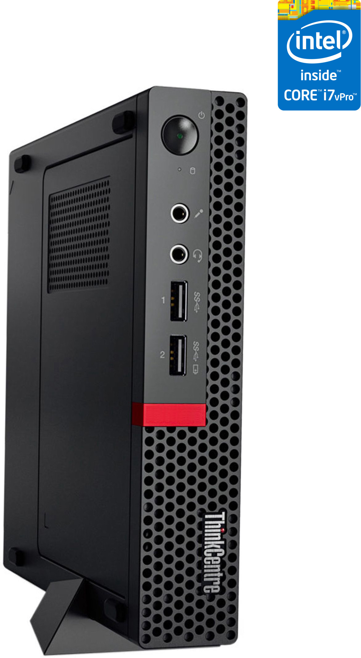 NCS Intel® Core™ i7-6700 [4 Cores, 8 Threads, 3.40 GHz] - ThinkCentre Tiny PC [SJE] Core i7 (6th Gen) Processor [4 Cores, 8 Threads] (32 GB RAM/Intel Ultra HD 530 Graphics/1 TB SSD Capacity/Windows 11 Pro) Microtower with MS Office image 1