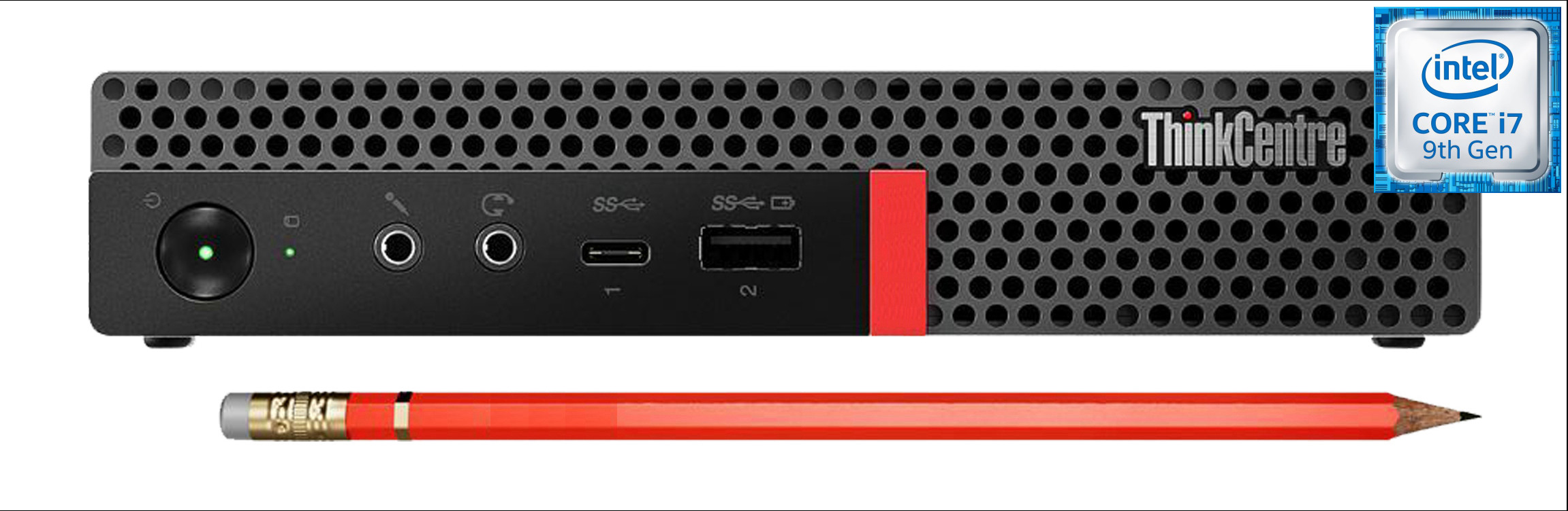 RATNARAJ COMPUTER SYSTEMS Core i7 - 9700 [12M Cache, Up to 4.70 GHz] | ThinkCentre Tiny Desktop [RLT] Core™ i7 - 9700 (32 GB RAM/Integrated Intel® Ultra HD 4K 630 Graphics/1 TB SSD Capacity/Windows 11 Pro) Mini Gaming Tower with MS Office image 1
