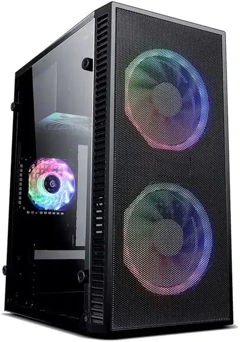 BrightPC 2025/8GEN I3/DDR4 8GB/1TB/WIFI 8th Generation Intel® Core™ i3 Processors (8 GB RAM/Intel® UHD Graphics 630 Graphics/1 TB Hard Disk/128 GB SSD Capacity/Windows 11 Pro/2 GB Graphics Memory) Mid Tower with MS Office-image-2