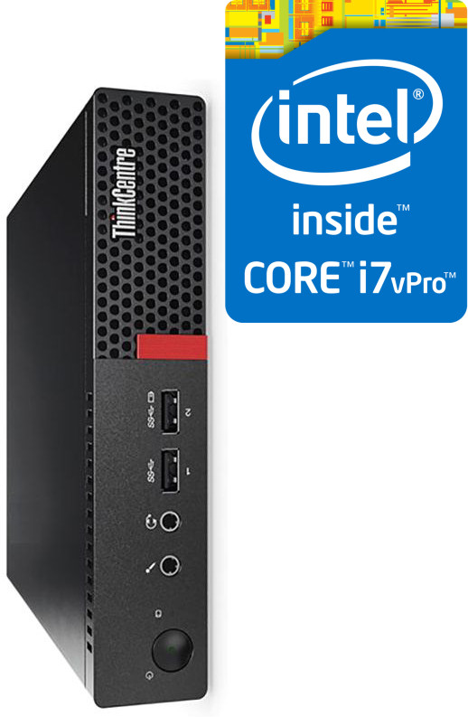 NCS (NIDHI COMPUTER SOLUTIONS) Intel® Core™ i7-6700 - ThinkCentre Micro CPU [ZWY] LENOVO Mini PC - Core i7 (6th Generation) [8MB Cache, Up to 4.00 GHz] (32 GB RAM/Intel® Ultra HD 530 Graphics/1 TB SSD Capacity/Windows 11 Pro) Mini Gaming Tower with MS Office image 1