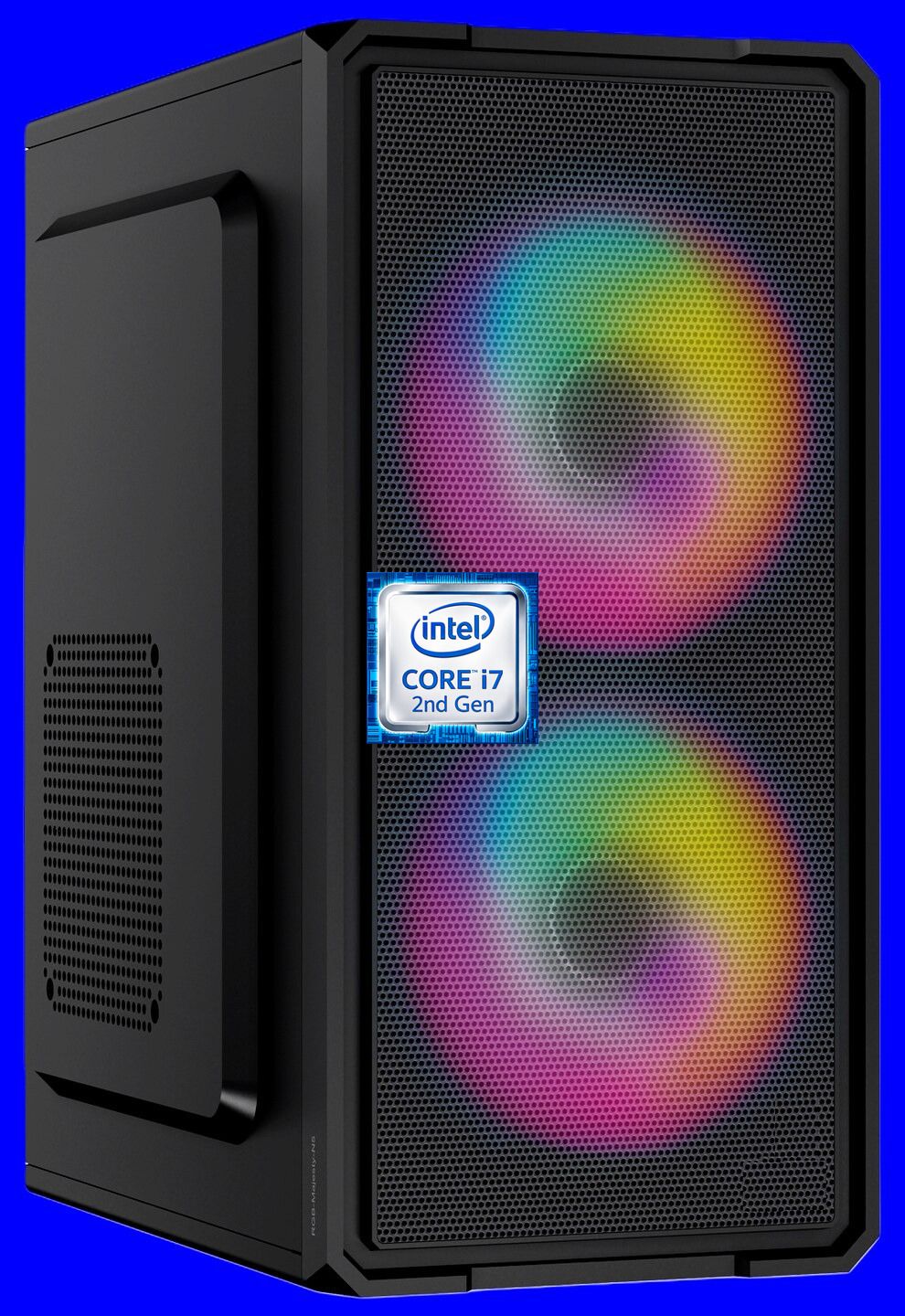 DOPETECH Core™ i7-2600 Processor [4 Cores, 8 Threads] [BCK-N5] RGB-Majesty-N5 | Gaming PC | Core i7 - 2600 Processor (8 GB RAM/Intel® HD 2000 Graphics/256 GB SSD Capacity/Windows 11 Pro) Mini Gaming Tower with MS Office-image-45