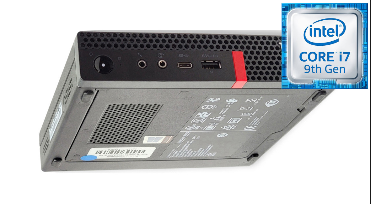 COMPUTER WORLD ThinkCentre Mini PC | Core™ i7 (9th Gen) [12M Cache, Up to 4.70 GHz] [CWL] Intel® Core™ i7 - 9700 Processor (32 GB RAM/Integrated Intel® UHD 630 Graphics/1 TB SSD Capacity/Windows 11 Pro) Mid Tower with MS Office image 1