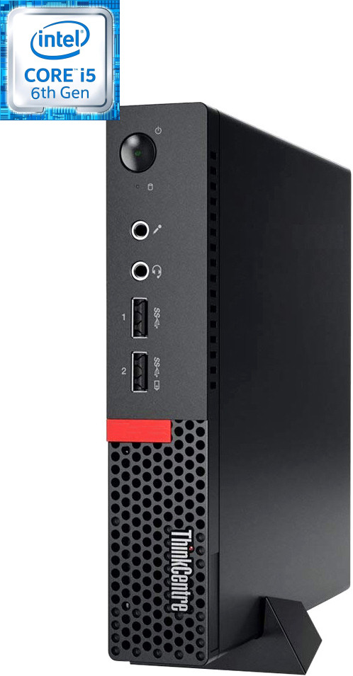 NCS ThinkCentre Tiny PC - Intel Core i5-6500 [4 Cores, 4 Threads] [CQJ] Lenovo® - 6th Generation Intel Core i5 Processor (8 GB RAM/Intel® Ultra HD 530 4K Graphics/1 TB Hard Disk/256 GB SSD Capacity/Windows 11 Pro) Mini Tower with MS Office image 1