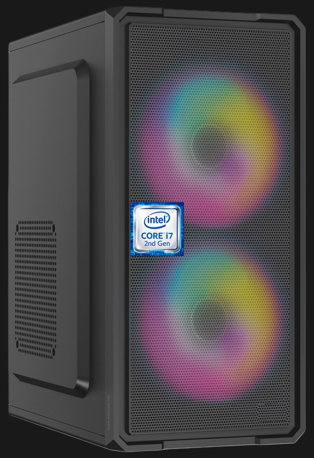 Hayyo Core i7 - 2600 Processor [8MB Smart Cache, Up to 3.80 GHz] [FTB-N5] RGB-Majesty-N5 | Intel® Core™ i7-2600 Quad Core Processor (8 GB RAM/Intel® Ultra HD Graphics/256 GB SSD Capacity/Windows 11 Pro) Mini Tower with MS Office-image-28