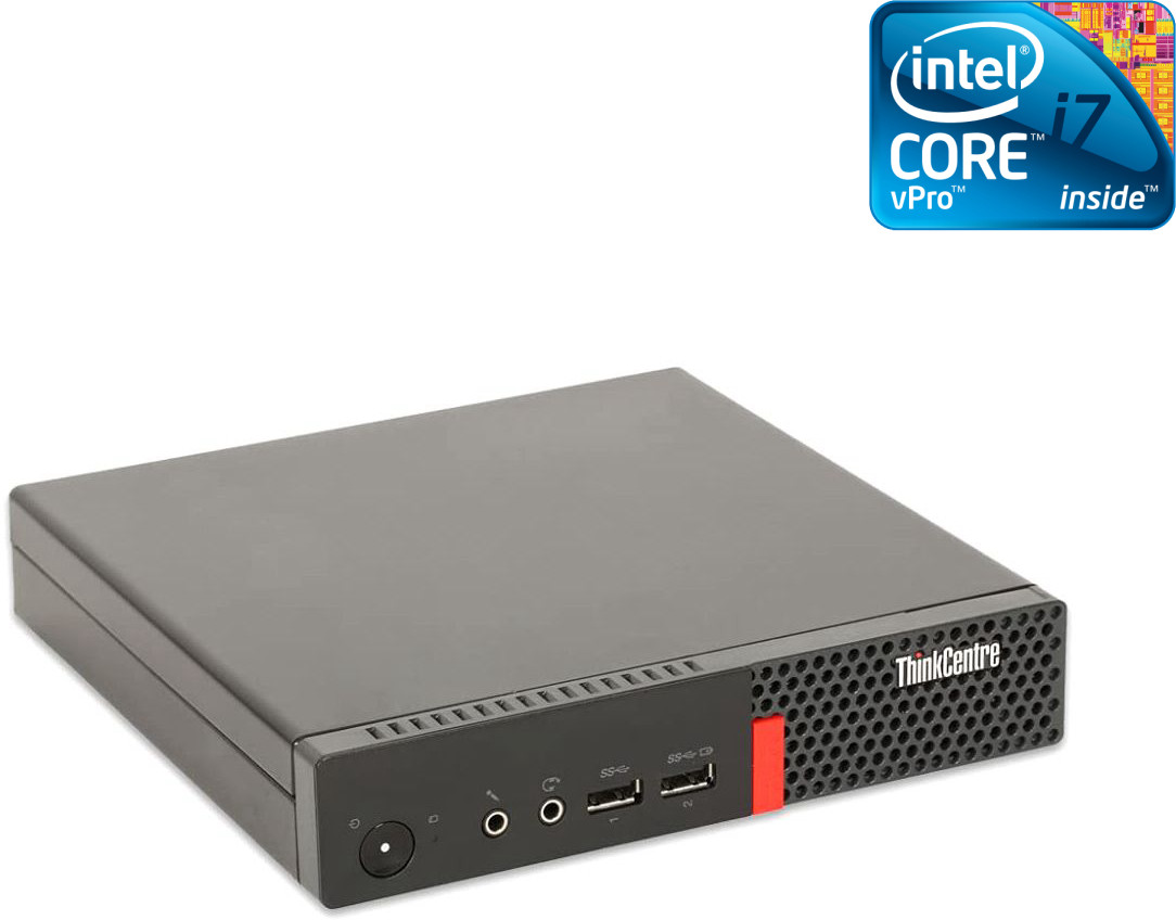NCS Core i7 (6th Gen) [8MB Cache, Up to 4.00 GHz] - ThinkCentre Mini PC [TKD] Intel® Core™ i7 - 6700 Processor (32 GB RAM/Intel UHD 530 Graphics/1 TB SSD Capacity/Windows 11 Pro) Mini Tower with MS Office image 1
