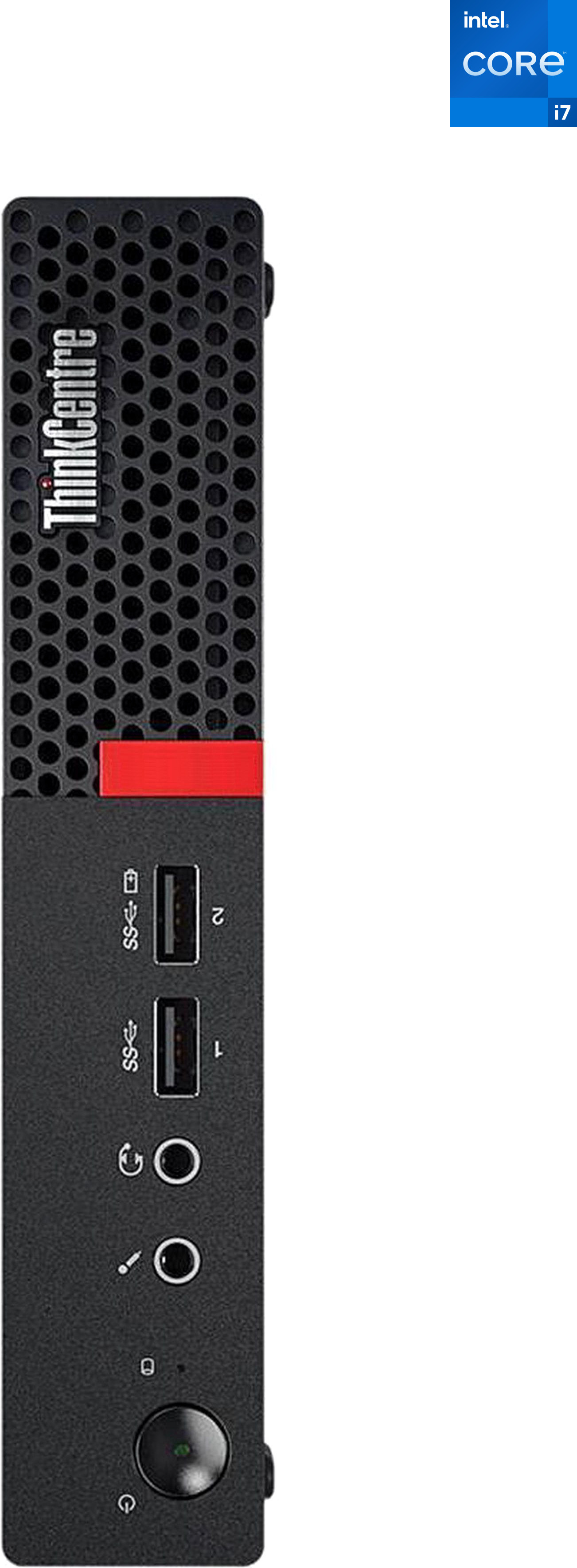 NCS Core i7 (6th Generation) - ThinkCentre Tiny Desktop [ZTF] Intel® Core™ i7-6700 Processor [8MB Cache, Up to 4.00 GHz] - Lenovo Tiny PC (32 GB RAM/Intel HD 4K Graphics/1 TB SSD Capacity/Windows 11 Pro) Gaming Tower with MS Office image 1