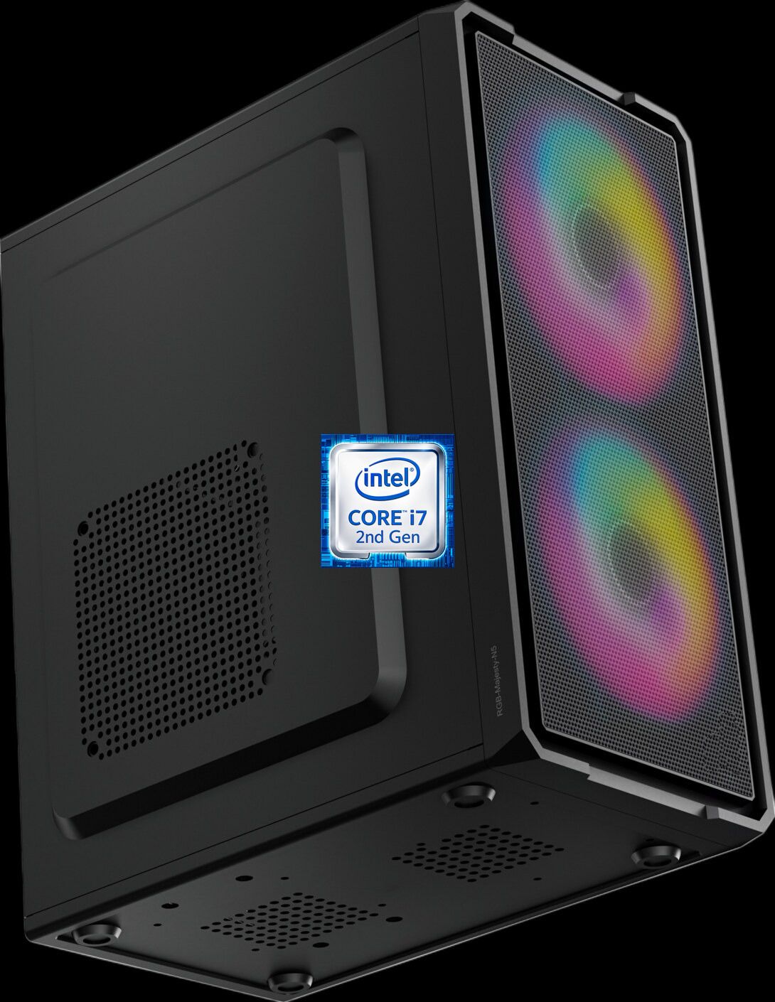 ShopSmart Core™ i7 (2nd Gen) Processor [4 Cores, 8 Threads, 3.40 GHz] [CBP-N5] Gaming Desktop with RGB Fans | Core i7-2600 Processor (8 GB RAM/Intel® UHD 4K Graphics/256 GB SSD Capacity/Windows 11 Pro) Mid Tower with MS Office-image-46