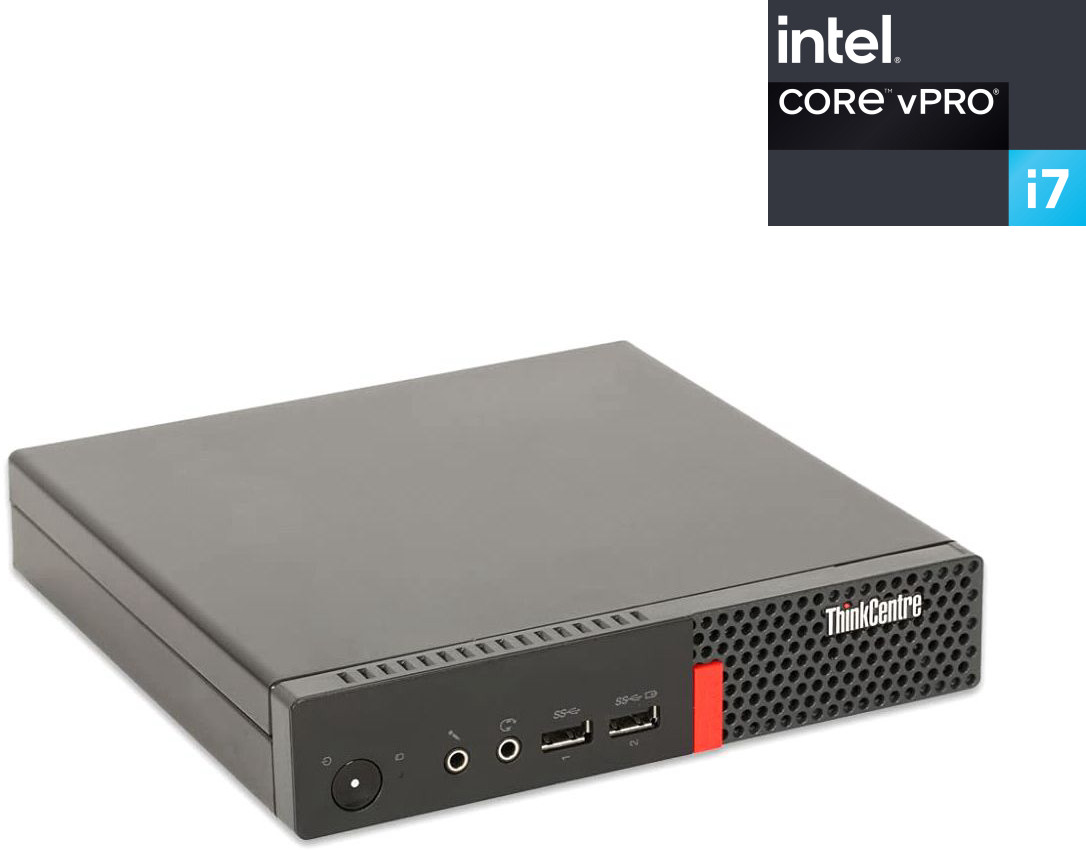 NCS Core i7-6700 Processor - ThinkCentre Mini CPU [EWA] Intel® Core™ i7 (6th Generation) [8MB Cache, Up to 4.00 GHz] - Lenovo Mini PC (32 GB RAM/Intel Ultra HD 530 4K Graphics/1 TB SSD Capacity/Windows 11 Pro) Microtower with MS Office image 1