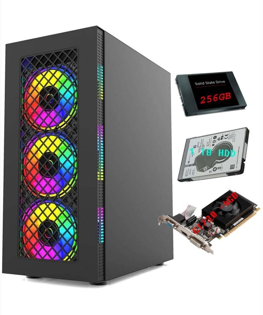 ASSEMBLEX NICO CORE i7 CPU intel core i7 (16 GB RAM/Nvidia 730 Graphics/1 TB Hard Disk/256 GB SSD Capacity/Windows 11 Pro/4 GB Graphics Memory) Gaming Tower-image-11