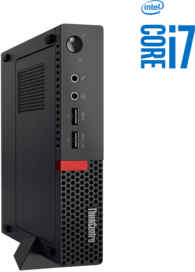 NCS Core™ i7 (6th Gen) [4 Cores, 8 Threads, 3.40 GHz] - ThinkCentre Micro PC [QPS] Intel Core i7-6700 [4 Cores, 8 Threads] - Tiny PC (32 GB RAM/Intel® UHD 530 Graphics/1 TB SSD Capacity/Windows 11 Pro) Gaming Tower with MS Office image 1