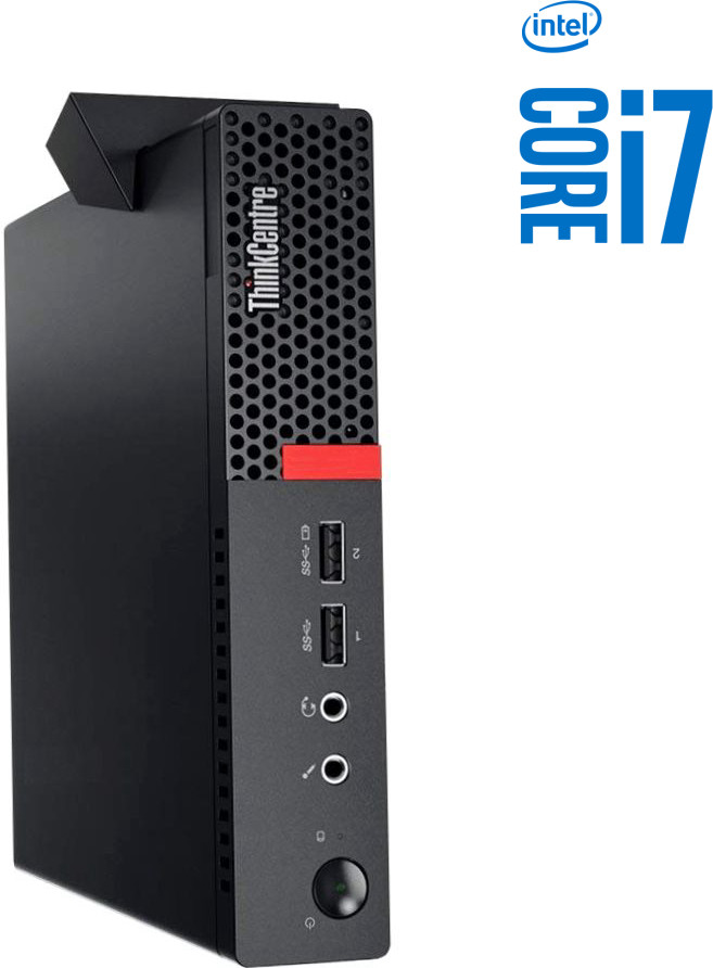 NCS Intel Core i7 - 6700 Processor [4 Cores, 8 Threads] - ThinkCentre Tiny PC [CZA] LENOVO Tiny PC - Core™ i7 (6th Gen) [4 Cores, 8 Threads, 3.40 GHz] (32 GB RAM/Intel UHD 530 4K Graphics/1 TB SSD Capacity/Windows 11 Pro) Mid Tower with MS Office image 1