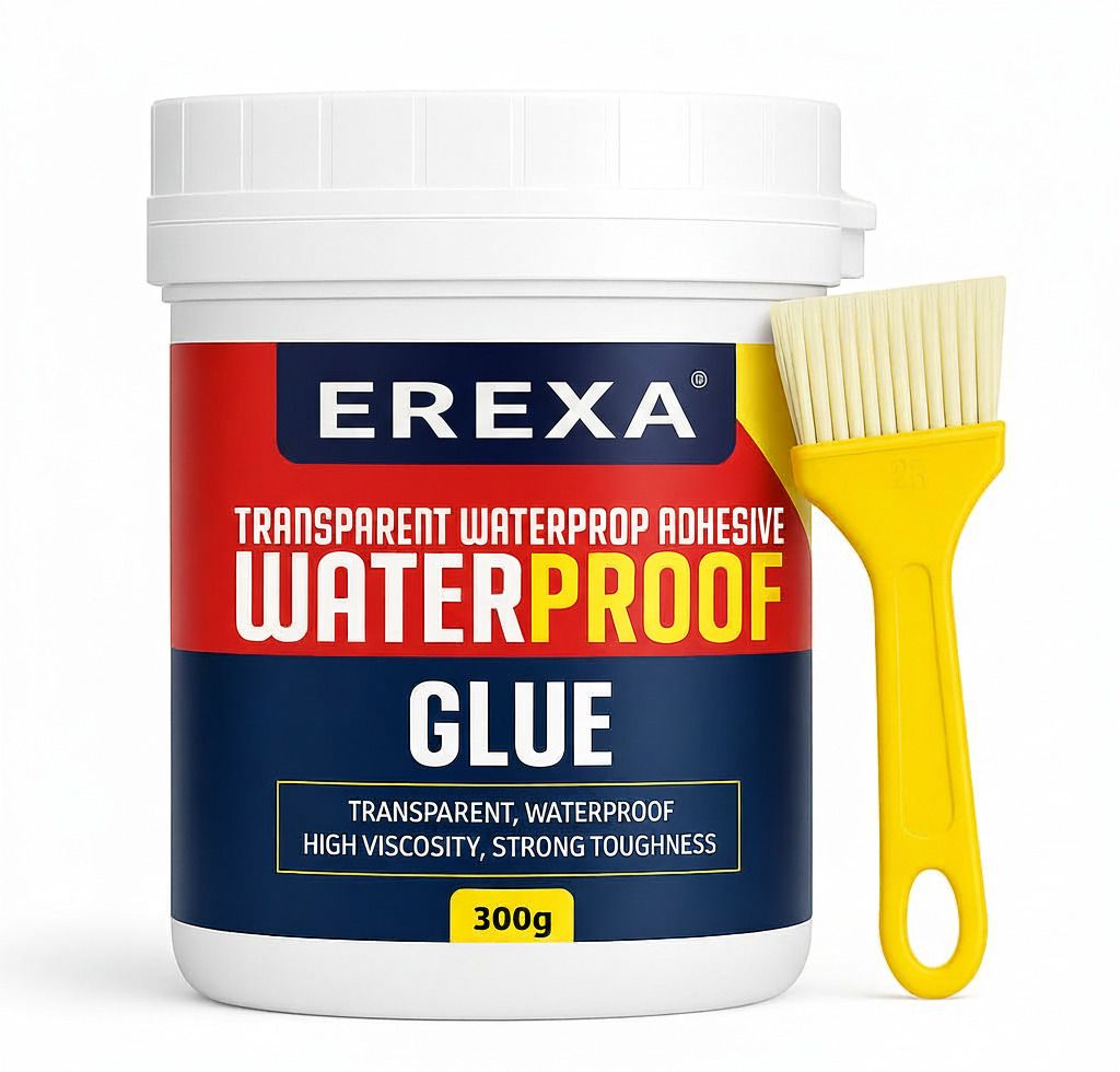 erexa Transparent Waterproof Adhesive Glue for Crack Seal, Wall & Roof Water Leakage Glue-picture-4