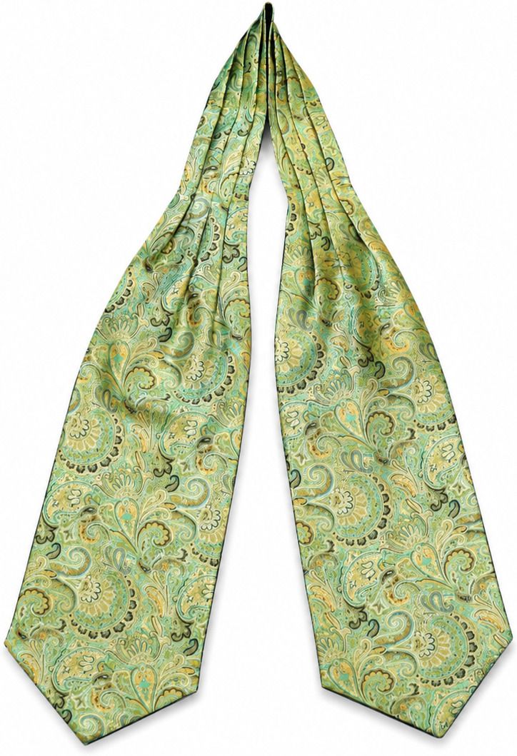 AACHINO Elegant Ascot for Men | Micro Fabric Formal Tie Cravat-image-1