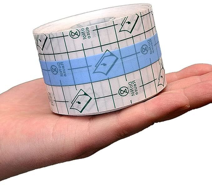 msvtradess Transparent Tattoo Bandage Tape – Waterproof Adhesive Film Crepe Bandage-picture-33