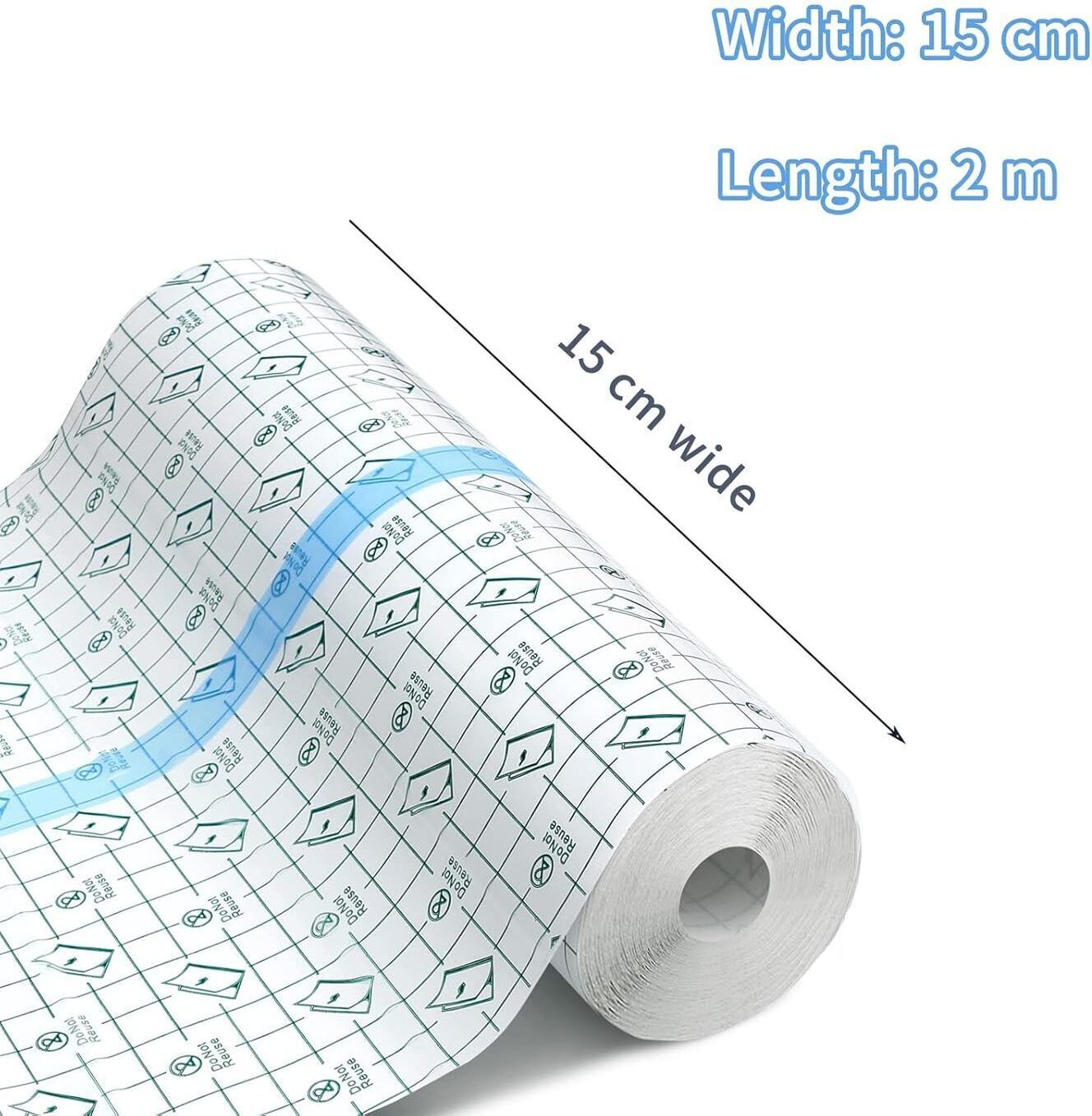 maitri enterprise Transparent Adhesive Bandage Dressing Wound Waterproof Sticker(2inch*5M)M119 Crepe Bandage-picture-7