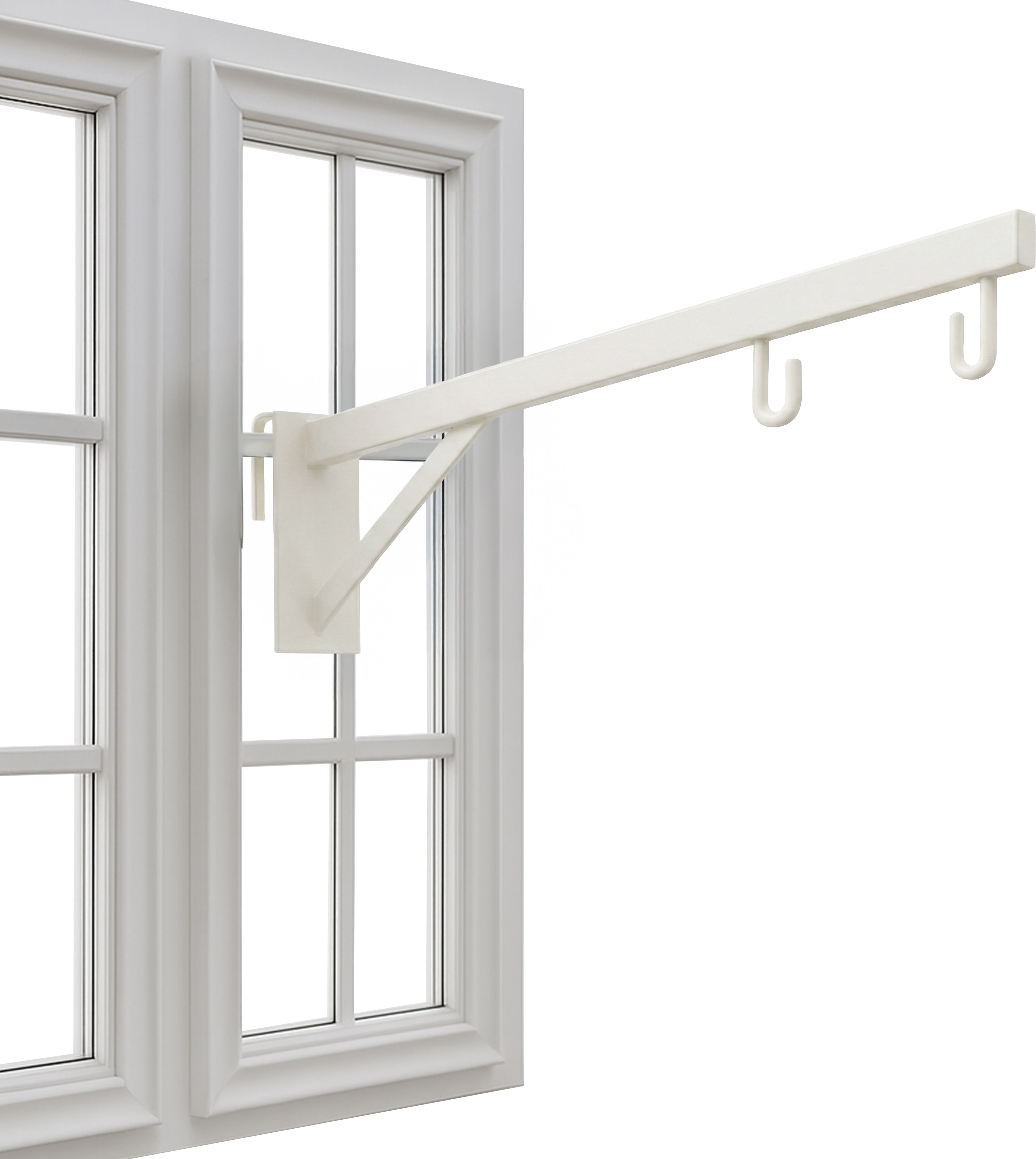 Baby Window Cradle Hanger | Up to 35 Kg Metal Rod-White, 75 cm-image-41