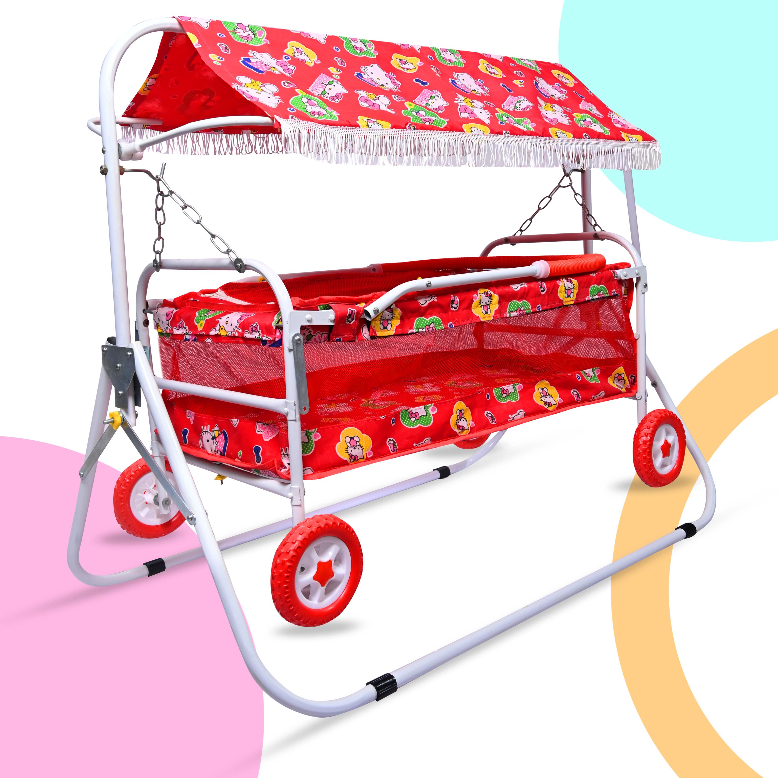 avani metrobuzz Baby Premium Cradle Jhula Palna-picture-33