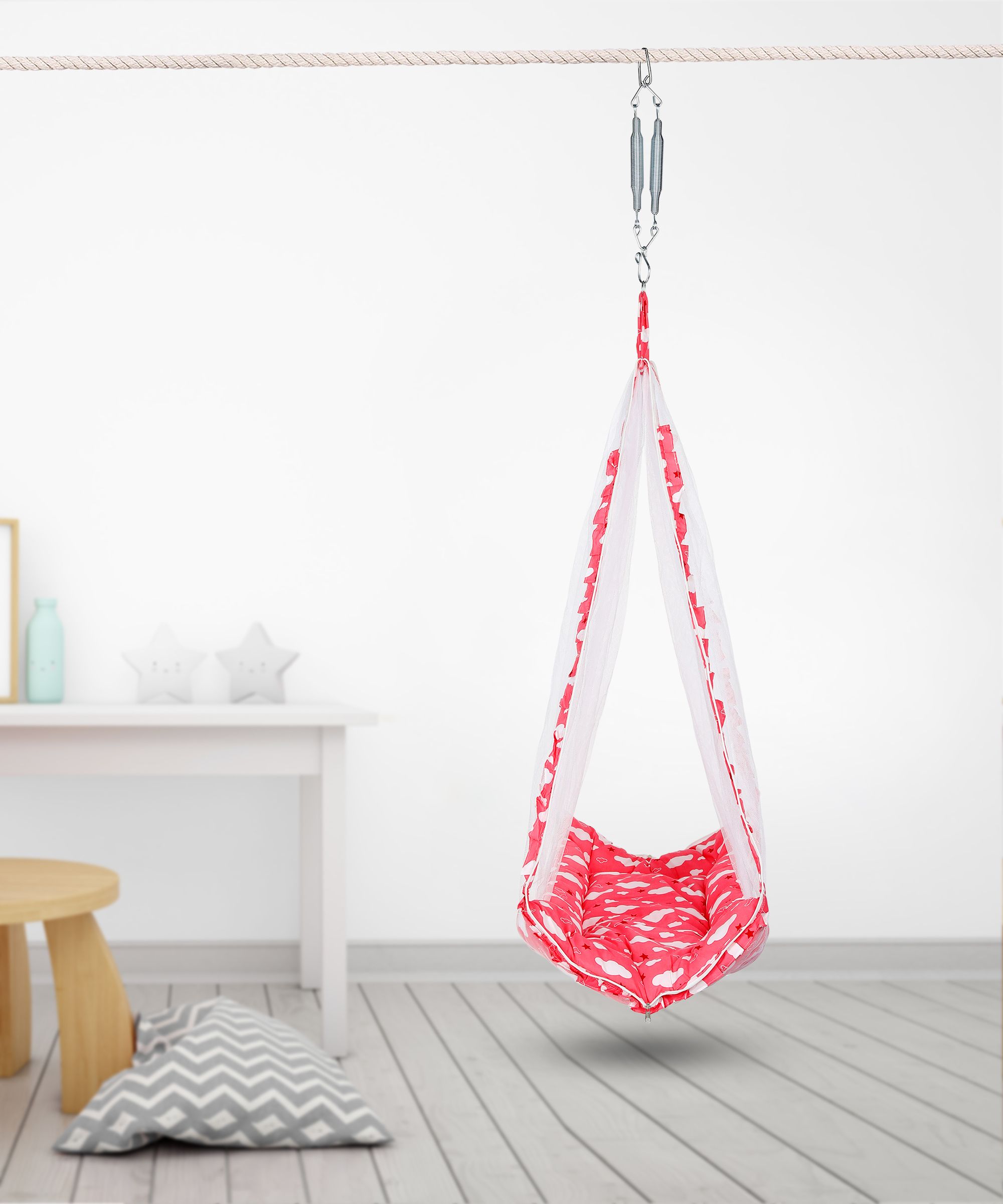 TRANSPARENT BOAT HANGING CRADLE PINK-image-38