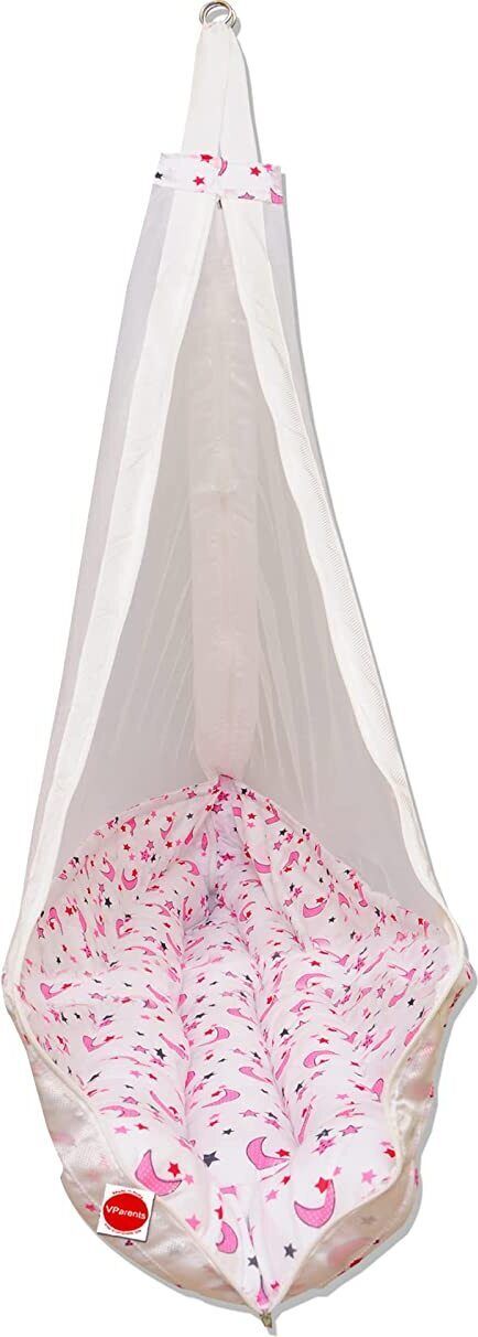 vparents Galaxy baby cradle with Attached bed and Mosquito net-picture-22