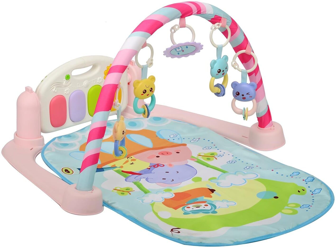 Baby Play Gym & Mat for Babies Infant New Born Baby Gifts Fitness Rack