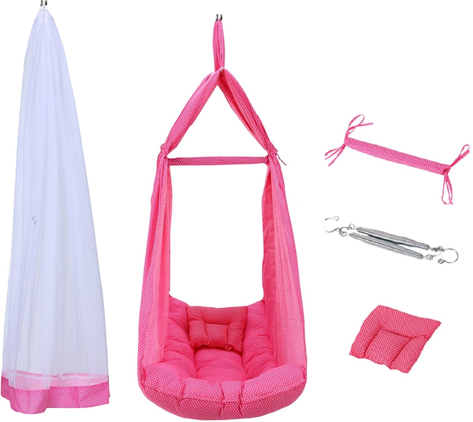 parents choice PEARL PINK INFANT COMFY SWING CRADLE-picture-33