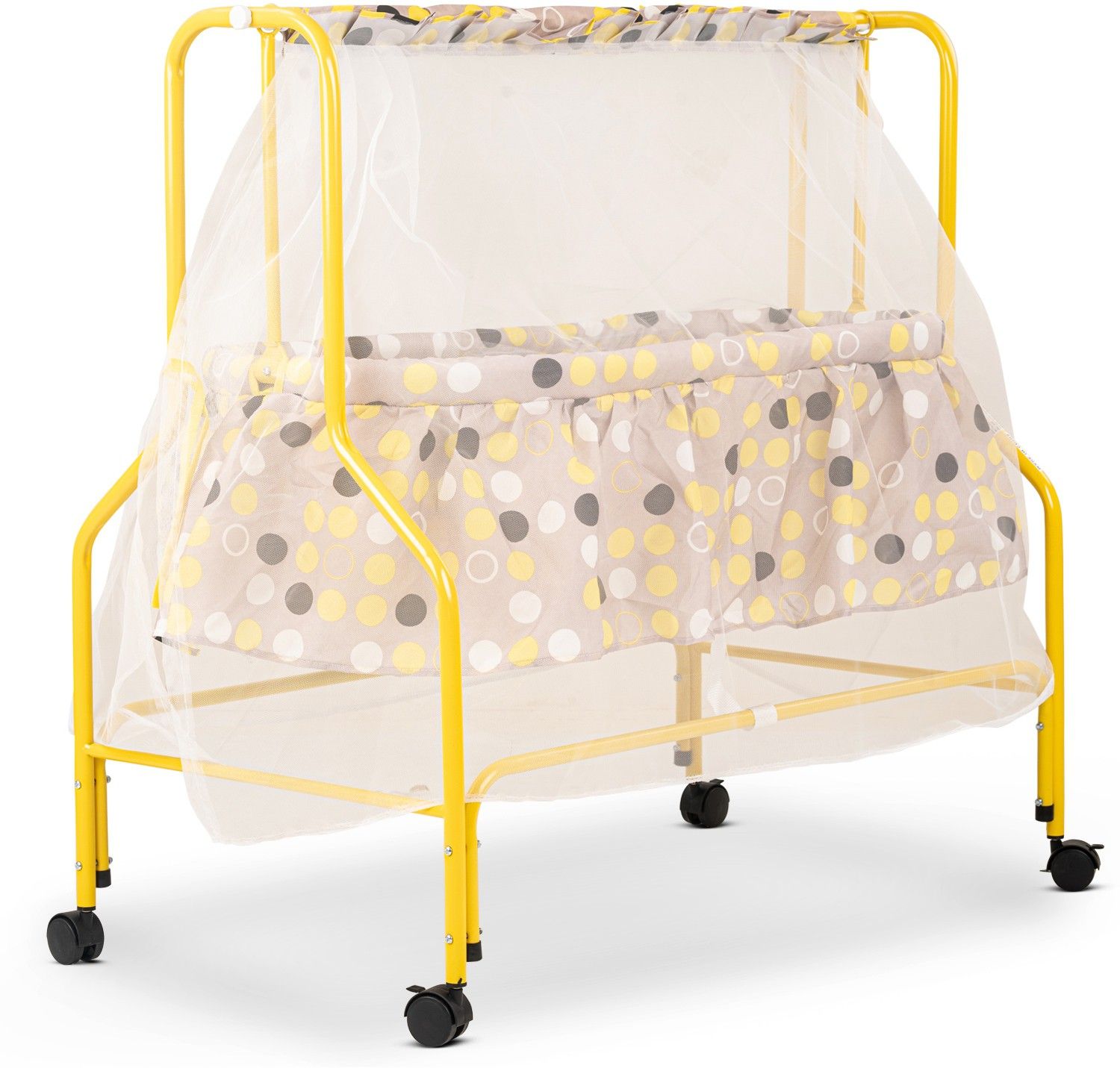 Enchant Baby Swing Cradle for Baby Cradle Swing Jhula with Mosquito Net, Storage-image-21
