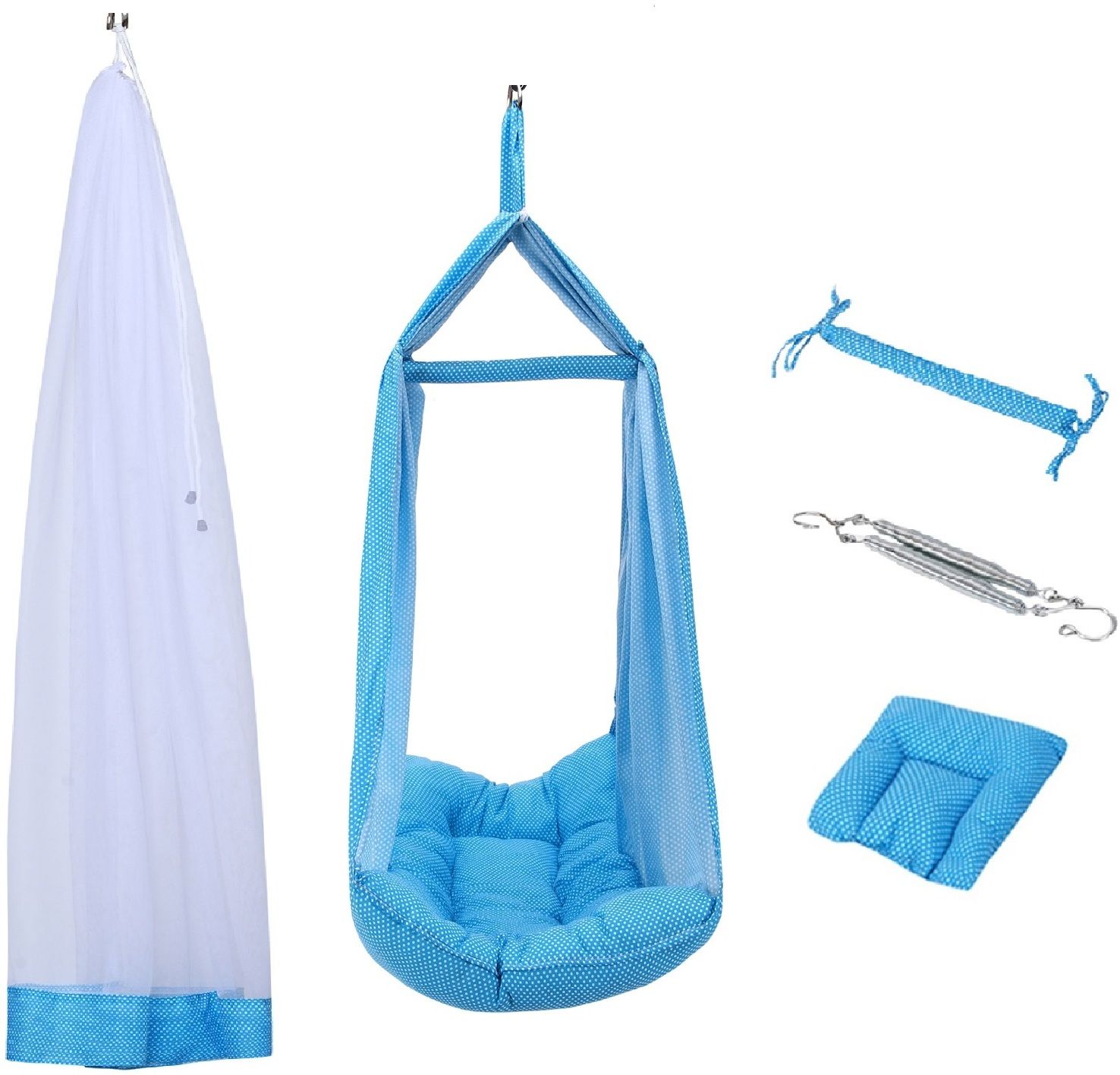 parents choice PEARL BLUE INFANT COMFY SWING CRADLE-picture-27
