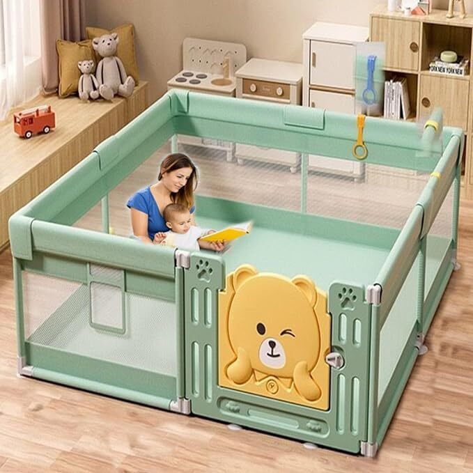 careopeta 180 * 200cm Playpen for Babies Upto 5 Year Baby Play Area-picture-11