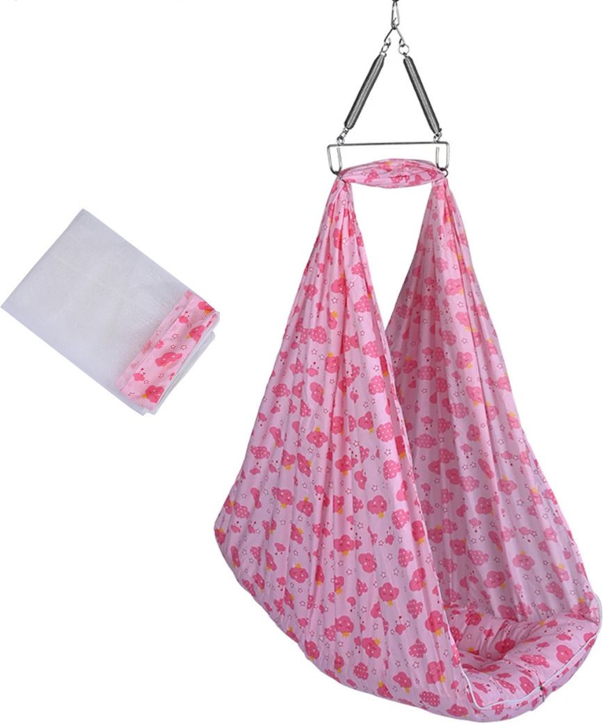 kian BABY NORMAL NET SWING CRADLE WITH SPRING-picture-13
